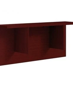 Lorell Reception Counter, 47-1/4"x11-7/8"x12", Mahogany