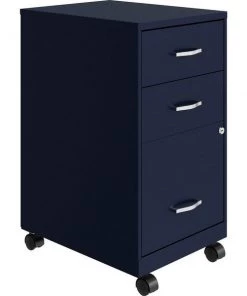 Lorell Pedestal File, B/B/F, Mobile, SOHO, 14-1/4"x18"x26-7/10", NY