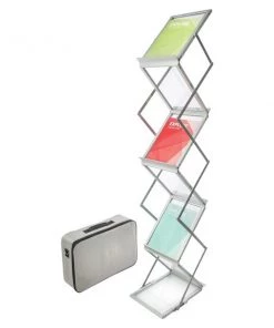 Deflecto DISPLAY, FLRSTND, CLLPS, 6SHLF