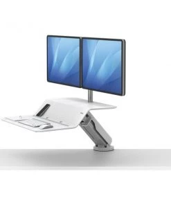 Fellowes WORKSTATION, SITSTND, DUAL, WE