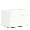 Hon Credenza, Low, Personal, 2-Drawer, 30"x20"x21", Simply White