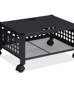 Vertiflex Underdesk Machine Stand, 21-1/2"x17-7/8"x11-1/2", BK