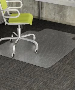 Deflecto MAT, CHAIR, DURA, W/LIP, 36X48