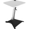 Focal Standing Desk, Hidden Wheels, 29-1/2"x24-3/4"x50-1/4", WE
