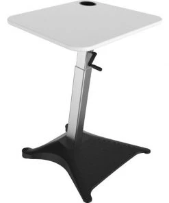 Focal Standing Desk, Hidden Wheels, 29-1/2"x24-3/4"x50-1/4", WE