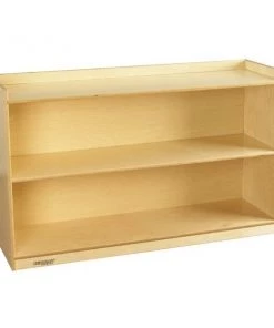 Childcraft Adjustable Mobile Bookcase with Lip, 47-3/4 x 14-1/4 x 30 Inches