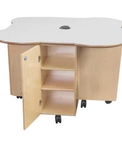 Classroom Select STEAM Table with Markerboard Top, 47-3/4 x 47-3/4 x 30 Inches