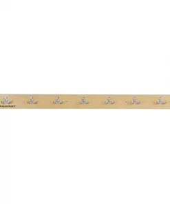 Childcraft Wall Mount Coat Strip, 47-15/16 x 1-7/8 x 4 Inches