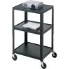 Bretford Av Notebook & Proj Cart, Adj Top Shelf