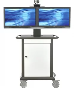 Avteq Telemedicine Cart. Supports Dual D