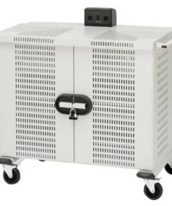 Bretford Mini Computer, Netbook, Laptop Computer Cart.Secures And Recharges Up