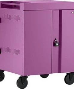 Bretford Features 270 Degree Doors, Orchid Finish