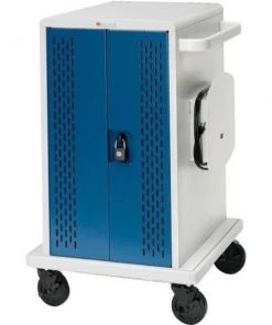 Bretford Tablet, Chromebook Cart. Secures And Recharges Up To 36 Devices.