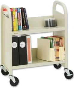 Bretford Booktruck - Two Slant Shelves