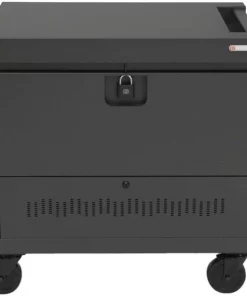 Bretford Holds 20 Devices, Black Pumice, Slot Size 1.56 X 10 X 13.5, Ht