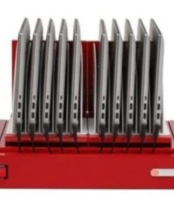 Bretford Red Finish, Ul Listed, Cube Micro Tray 10-Unit Ac Power