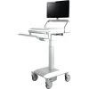 Humanscale Corporation T7 Pc Cart, Non-Powered, Na Power Input, Pc Gantry And Pc Surface,