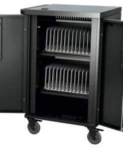 Bretford Charging Cart Ac For Up To 24 Devices W/Rear Door, Slots 1.25 1.50 Inch