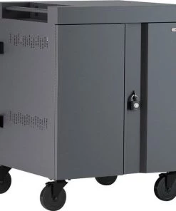 Bretford Cube Charge Cart 36 Ac, Concrete