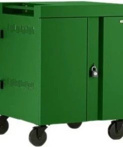 Bretford Cube Charge Cart 36 Ac, Grass