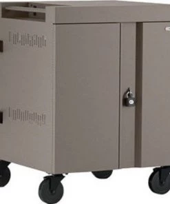 Bretford Cube Charge Cart 36 Ac, Champagne