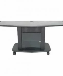 Avteq 32 Tall Cart Holds Two Monitors Up To 3