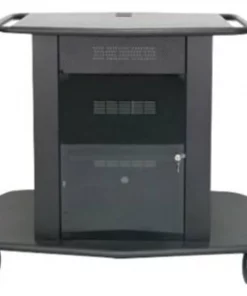 Avteq 42 Tall Single Monitor Cart Holds One M