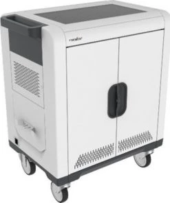 Rocstor Volt C24 Ingelligent Charging Cart - 24 Devices Up To 15.6