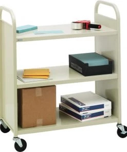 Bretford Booktruck - Four Slant Shelves