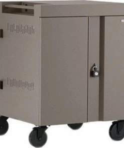 Bretford Features 270 Degree Doors, Champagne Finish