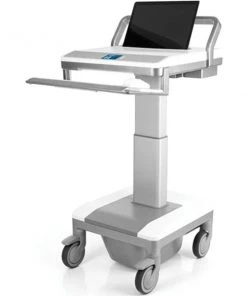 Humanscale Corporation T7 Laptop Cart W/Auto-Fit, Na Power System, Na Power Input, Life