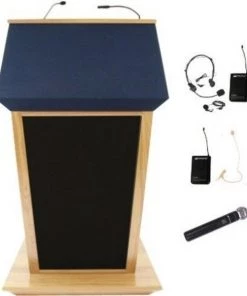 Amplivox Sound Systems, Llc Patriot + Lectern- Fabric Top - Wrls