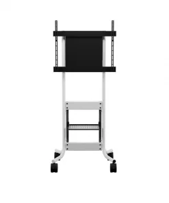 Avteq Height Adjustable, Single Display Av Cart Supports Display From 50.6