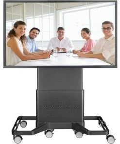 Avteq Dynamiq Cart w/ Electric Height And Tilt Adjustment. Supports Single