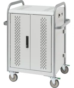Bretford Computer Storage Cart. Secures And Recharges Up To 30 Tablets,