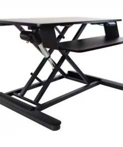 Ergotech Group, Inc. Electric Sit Stand Desktop Converter Designed W/36 Upper Display