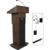 Amplivox Sound Systems, Llc Executive Adj Column Lectern - Wrls -Wt