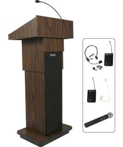 Amplivox Sound Systems, Llc Executive Adj Column Lectern - Wrls -Wt