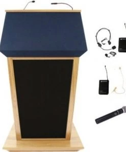 Amplivox Sound Systems, Llc Patriot + Lectern- Fabric Top - Wrls