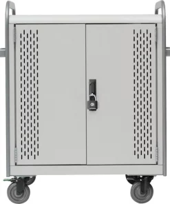 Bretford 36 Tablet Charge Cart, Outlets Oriented At 90 Degrees (Horizontal)