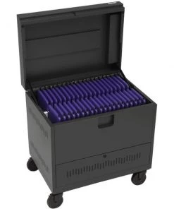 Bretford Holds 40 Devices, Orchid, Slot Size 1.24In X 10In X 13.5In, Ht