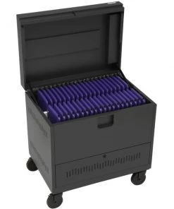 Bretford Holds 40 Devices, Sky, Slot Size 1.24Inch X 10Inch X 13.5Inch, Ht