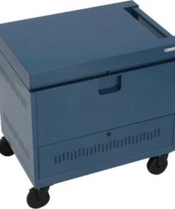 Bretford Holds 20 Devices, Platinum, Slot Size 1.56 X 10 X 13.5, Ht Clearance