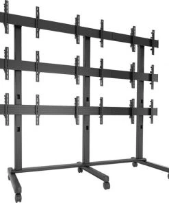 Viewsonic Professional 3X3 Video Wall Mobile Cart For 42 To 46 Screens.