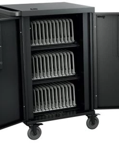 Bretford Core X Charging Cart Ac For Up To 36 Devices W/Rear Door