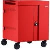 Bretford Cube Charge Cart 36 Ac, Red
