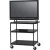 Bretford Flat Panel Cart For 37Inch-52Inch Monitors W/6-Outlet Electrical