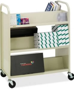 Bretford Booktruck - Six Slant Shelves