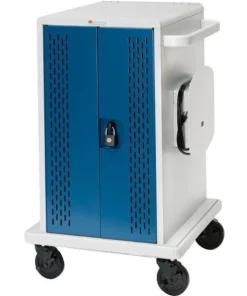 Bretford Tablet, Chromebook Cart. Secures And Recharges Up To 36 Devices.