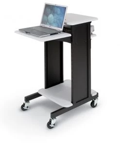 Mooreco Presentation Cart (Gray/Black)